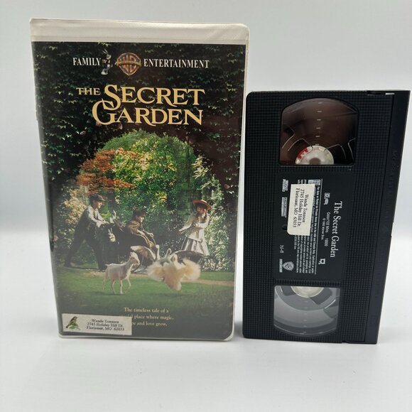 The Secret Garden VHS 1993 Full Screen Edition Classic Family Tale Warner Bros - Picture 3 of 3